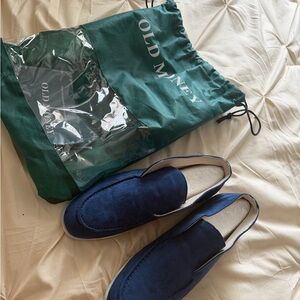 Blue Men's Loafers